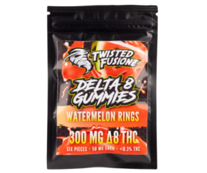 Twisted Fusionz ~ Delta 8 Watermelon Gummies